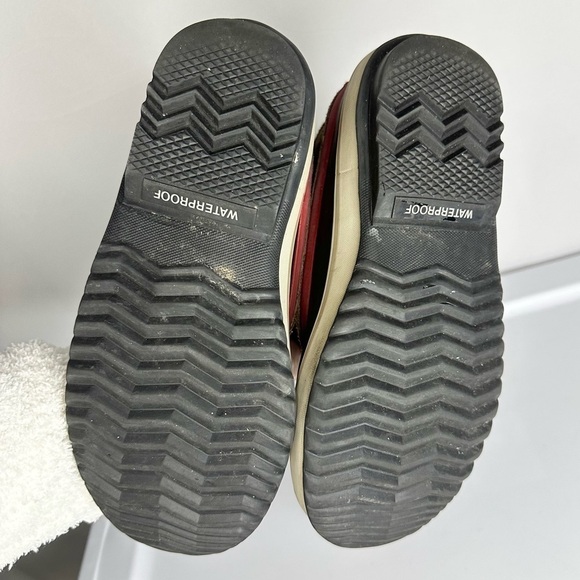 Sorel Joan of Arctic Waterproof Camel Red Faux Fur Tall Winter Boots Women’s 6 - Picture 8 of 12